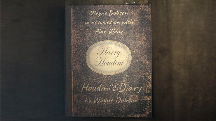 Houdinis Diary (Gimmick and Online Instructions) by Wayne Dobson and Alan Wong Trick