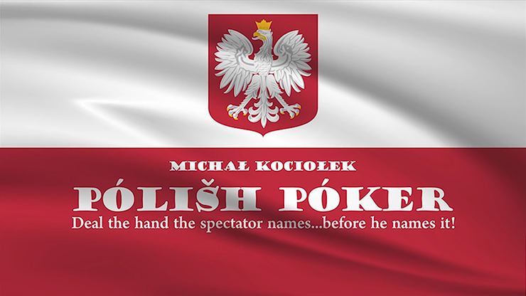 Polish Poker (Gimmicks and Online Instructions) by Michal Kociolek Trick