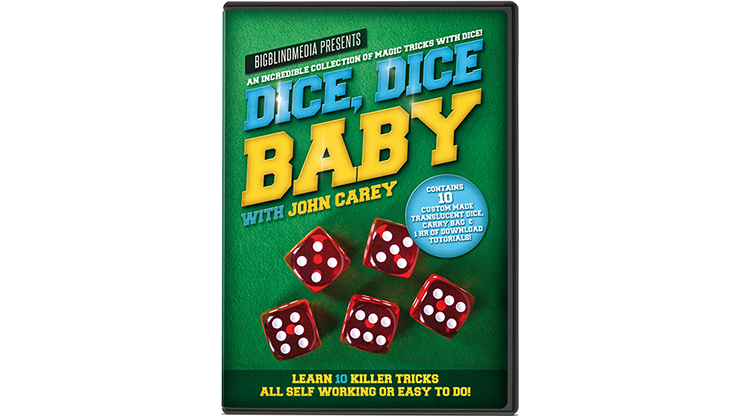 BIGBLINDMEDIA Presents Dice Dice Baby with John Carey (Props and Online Instructions) Trick