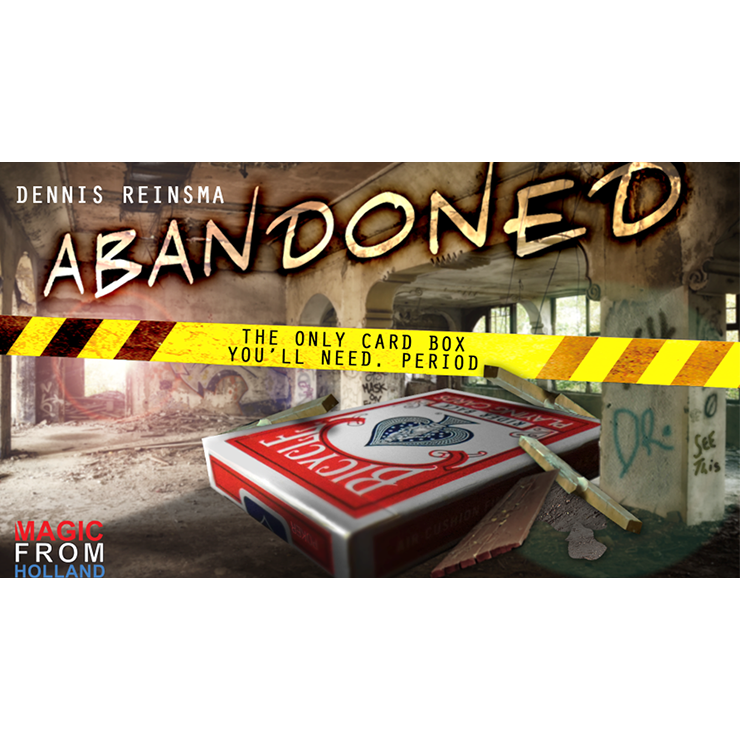 Abandoned RED (Gimmicks and Online Instructions) by Dennis Reinsma & Peter Eggink Trick