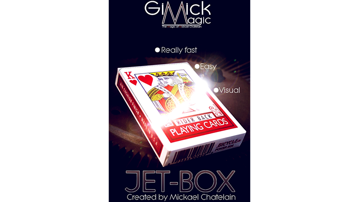 JET BOX (Red) by Mickael Chatelain Trick