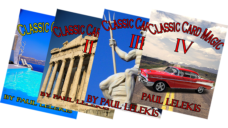 THE TOTAL PACKAGE by Paul A. Lelekis The Classics of Card Magic Volumes I II III IV eBook DOWNLOAD