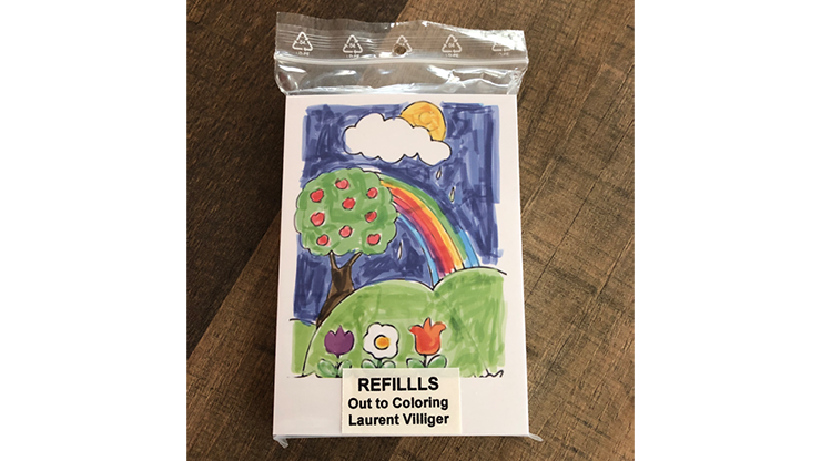 Refill (50) for Out To Coloring (STAGE) by Laurent Villiger Trick