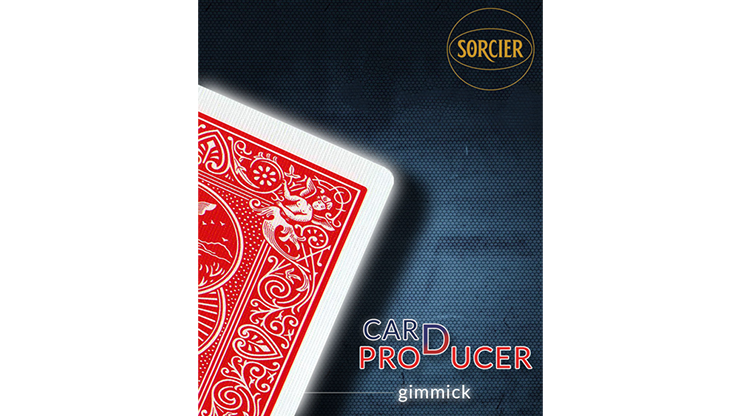 Card Production Gimmick Red by Sorcier Magic Trick