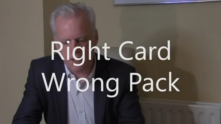 Right Card Wrong Pack by Brian Lewis video DOWNLOAD