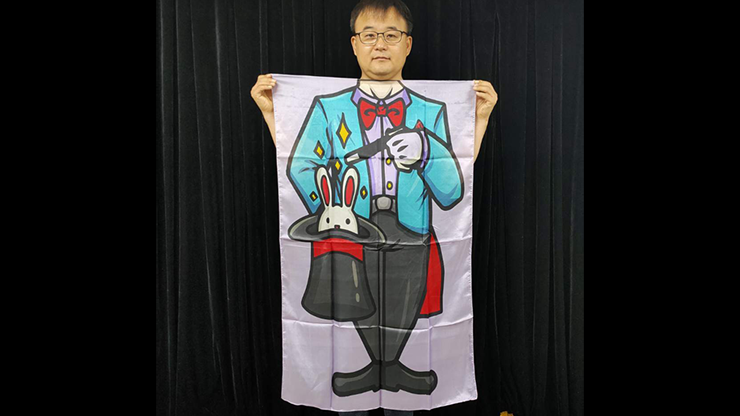 Character Silk (Magician) 35 X 43 by JL Magic Trick