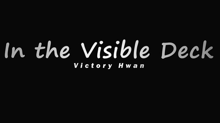 In the Visible Deck RED (Gimmicks and Online Instruction by Victory Hwan Trick