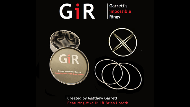 GIR Ring Set (Gimmick and Online Instructions) by Matthew Garrett Trick