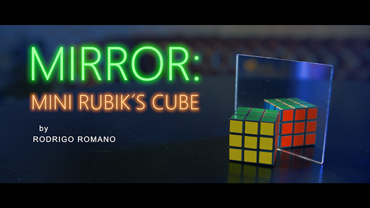 Mirror Mini Rubik Cube (Gimmick and Online Instructions) by Rodrigo Romano Trick