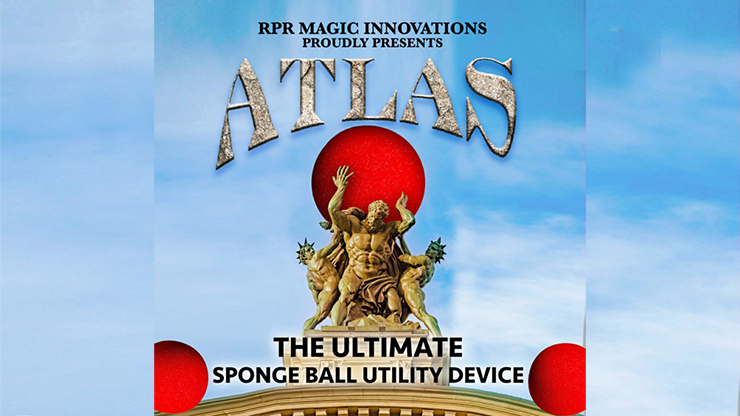 Atlas Kit Red (Gimmick and Online Instructions) by RPR Magic Innovations Trick