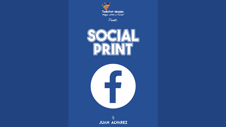 SOCIAL PRINT by Juan Alvarez and Twister Magic (Leo DiCaprio) Trick