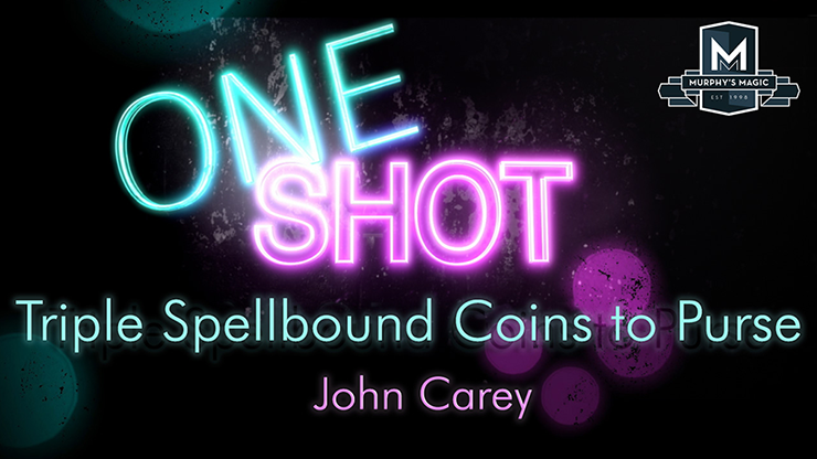 MMS ONE SHOT Triple Spellbound Coins to Purse by John Carey video DOWNLOAD