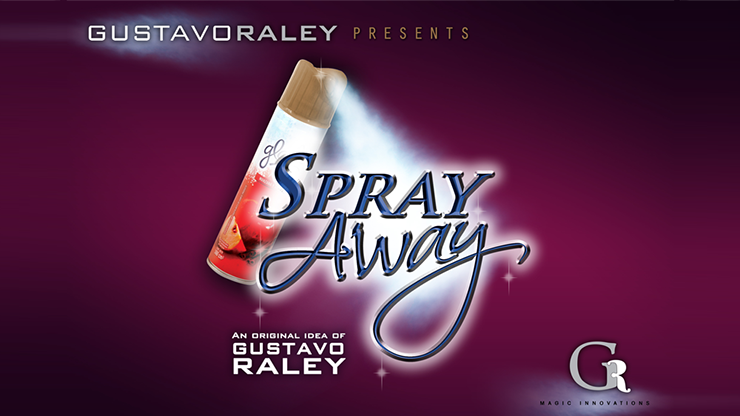 SPRAY AWAY (Gimmicks and Online Instructions) by Gustavo Raley Trick