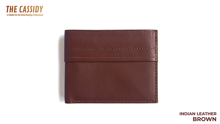 THE CASSIDY WALLET BROWN by Nakul Shenoy Trick