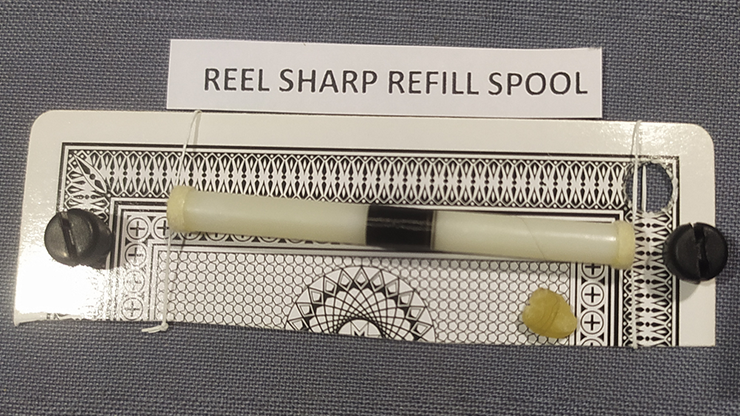 REEL SHARP REFILL SPOOL (Gimmicks and Online Instructions) by UDAY Trick