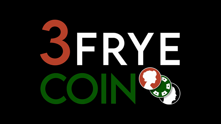 3 Frye Coin (Gimmick and Online Instructions) by Charlie Frye and Tango Magic Trick