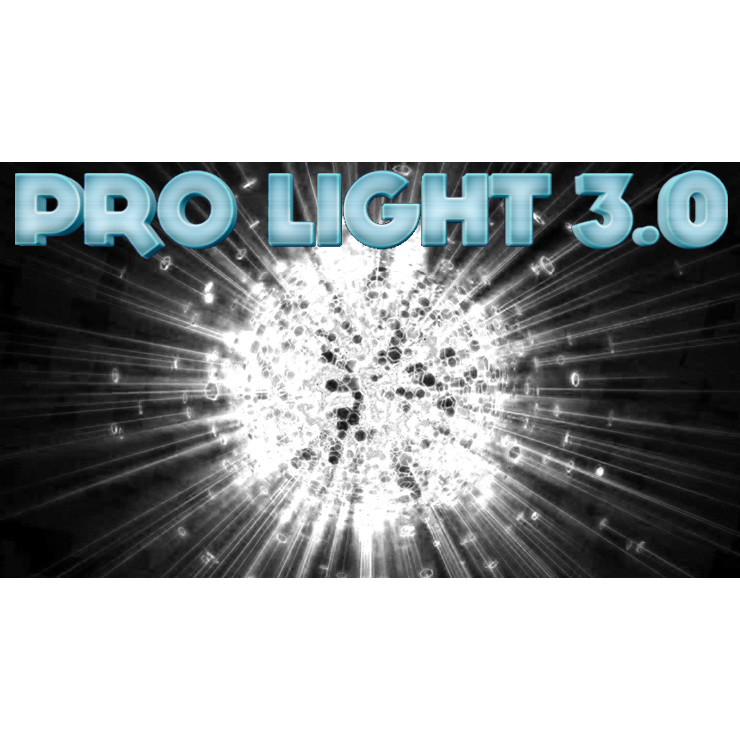 Pro Light 3.0 White Single (Gimmicks and Online Instructions) by Marc Antoine Trick