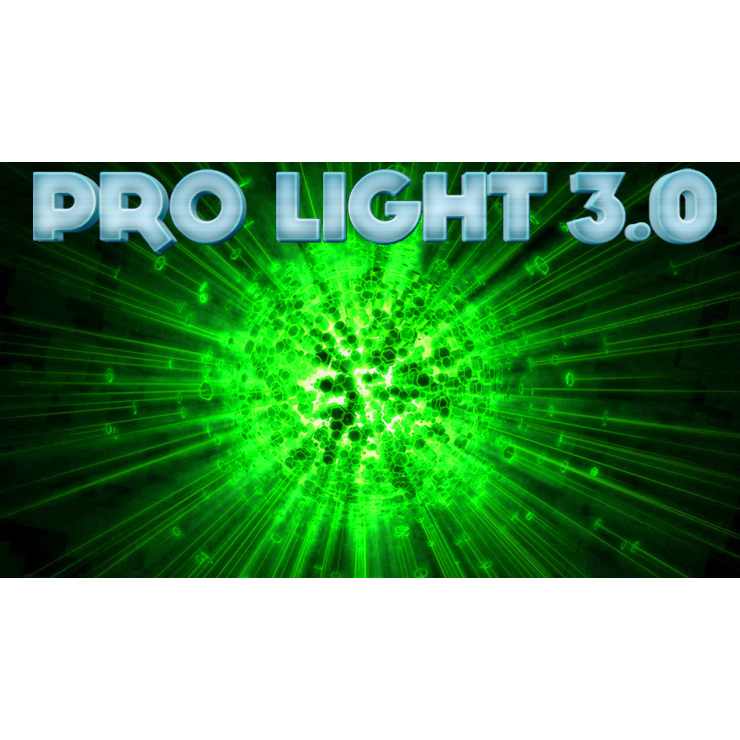 Pro Light 3.0 Green Single (Gimmicks and Online Instructions) by Marc Antoine Trick