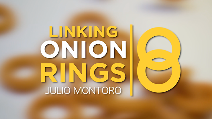 Linking Onion Rings (Gimmicks and Online Instructions) by Julio Montoro Productions Trick