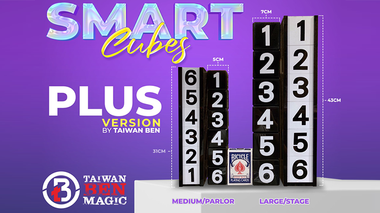 Smart Cubes PLUS (Large/Stage) by Taiwan Ben Trick