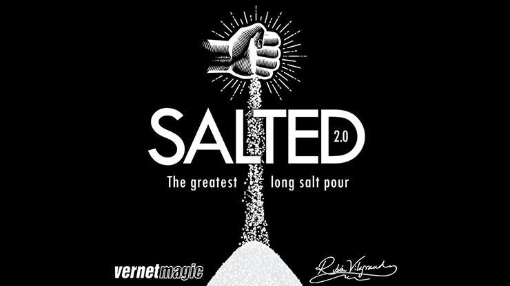 Salted 2.0 (Gimmicks and Online Instructions) by Ruben Vilagrand and Vernet Trick