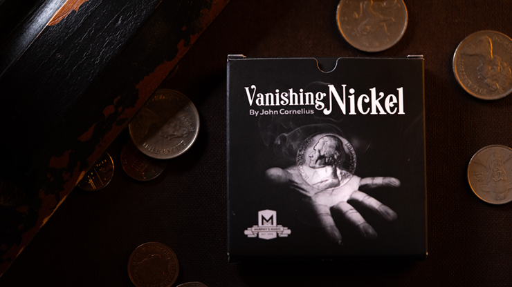 VANISHING NICKEL (Gimmicks and Online Instructions) by John Cornelius Trick