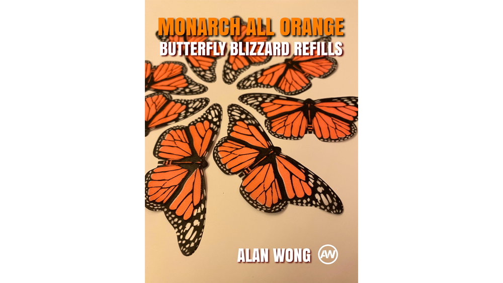REFILL MONARCH/ORANGE for Butterfly Blizzard by Jeff McBride & Alan Wong Trick
