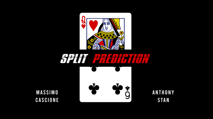 Split Prediction Red (Gimmicks and online instructions) by Massimo Cascione & Anthony Stan Trick