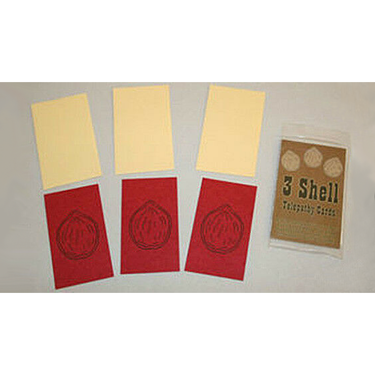 3 SHELL TELEPATHY CARDS by Chazpro Magic Trick