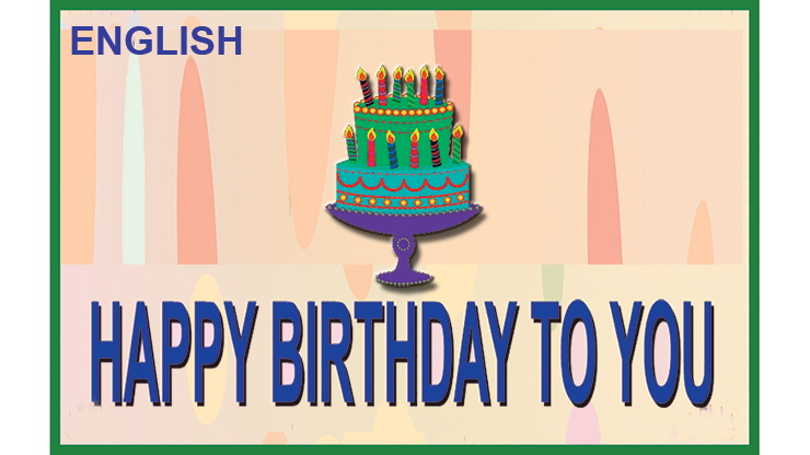 HAPPY BIRTHDAY TORN AND RESTORED (English) 25 PK. by Udays Magic World TRICK