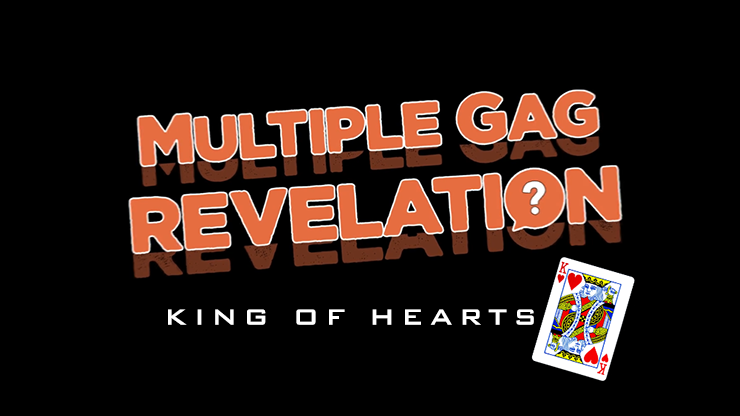 MULTIPLE GAG PREDICTION KING OF HEARTS by PlayTime Magic DEFMA Trick