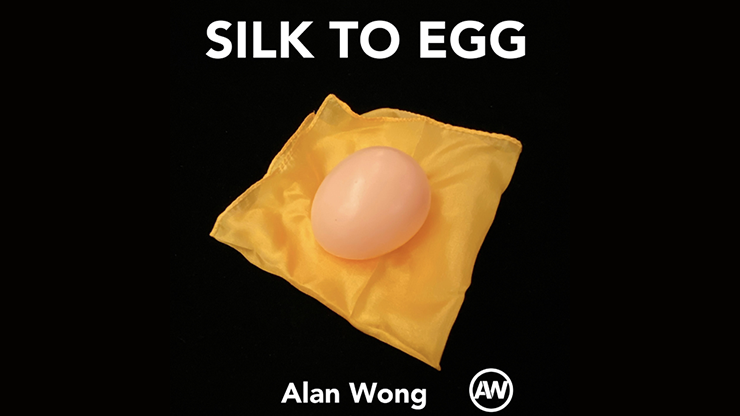 Silk To Egg (Brown/with Yellow silk) by Alan Wong Trick