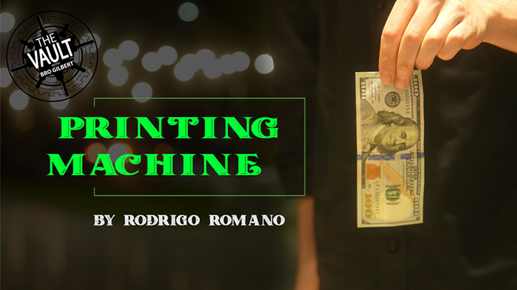 The Vault Printing Machine by Rodrigo Romano video DOWNLOAD