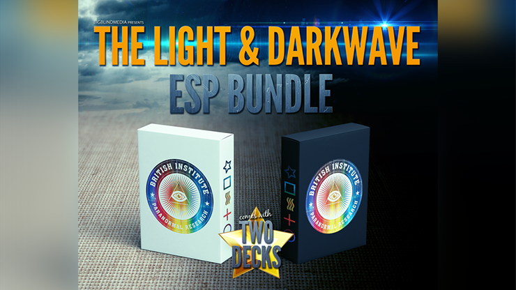 BIGBLINDMEDIA Presents The Darkwave and Lightwave ESP Set (Gimmicks and Online Instructions) by Adam Cooper Trick