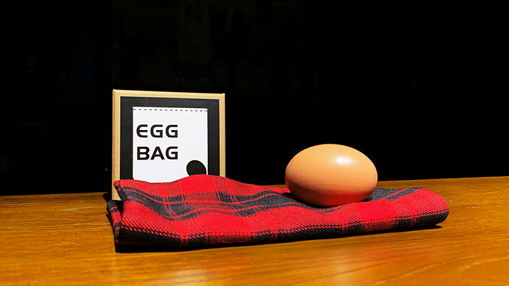 EGG BAG RED PLAID by Bacon Magic Trick