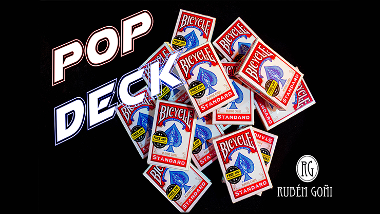 POP DECK (Gimmicks and Online Instructions) by Ruben Goni Trick