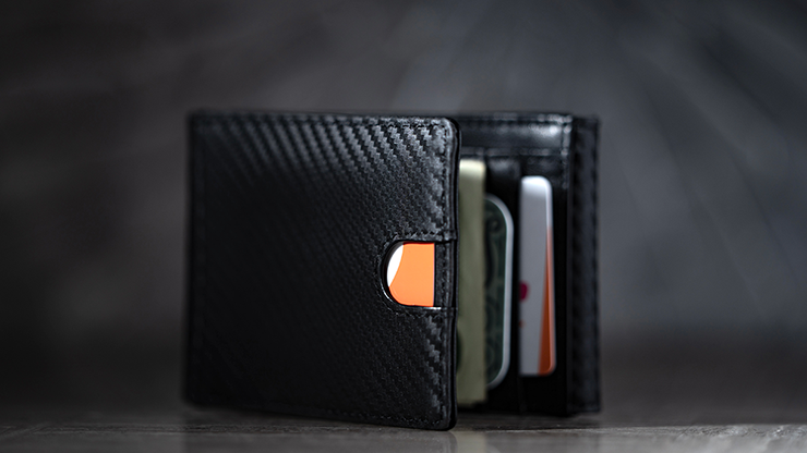 FPS Zeta Wallet Black (Gimmicks and Online Instructions) by Magic Firm Trick