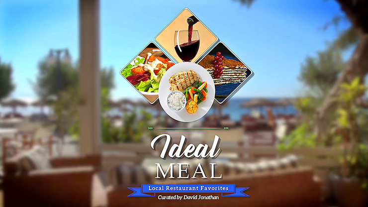 Ideal Meal Euro version (Props and Online Instructions) by David Jonathan Trick