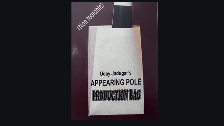 APPEARING POLE BAG WHITE (Gimmicked / No Tear) by Uday Jadugar Trick