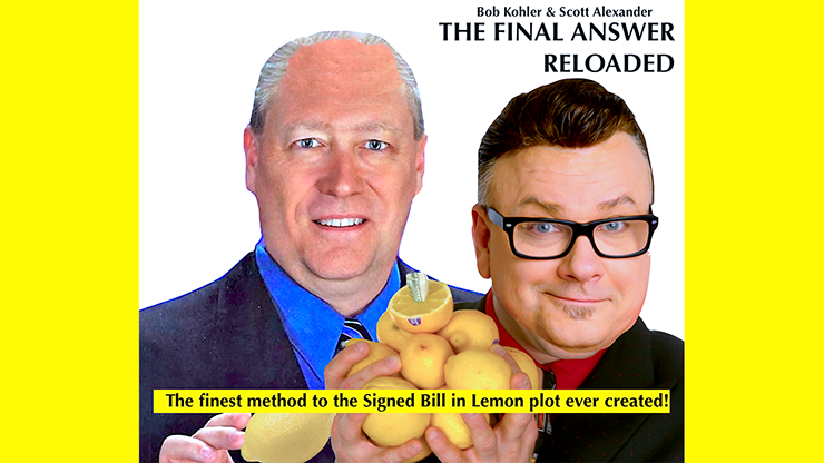 THE FINAL ANSWER RELOADED (Gimmick and online instructions) by Scott Alexander & Bob Kohler Trick