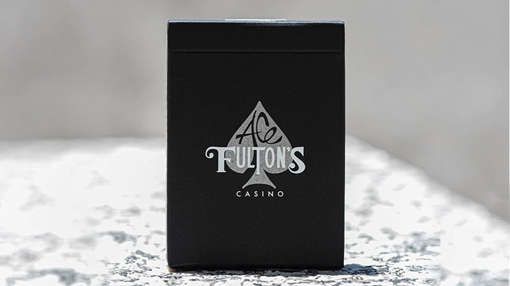 Ace Fultons Casino (Black) Playing Cards