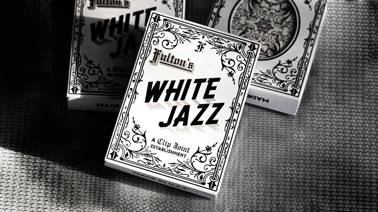 Fultons White Jazz Playing Cards by Dan & Dave