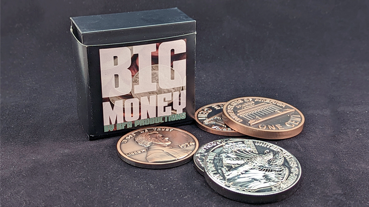 Big Money (Gimmicks and Online Instructions) by Anthony Miller and Ryan Bliss Trick