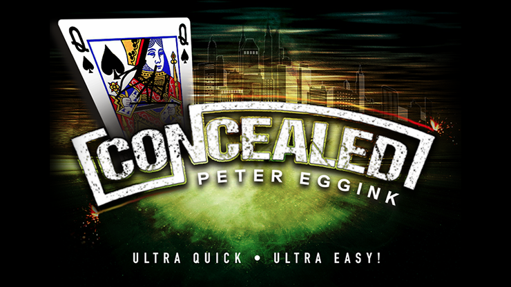 CONCEALED (Gimmicks and Online Instructions) by Peter Eggink Trick