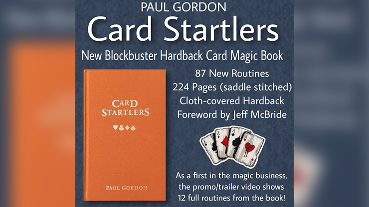 Card Startlers by Paul Gordon Book
