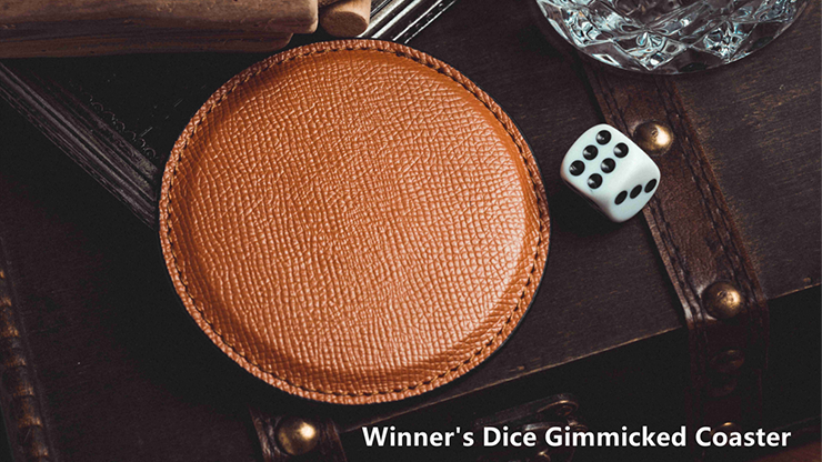 Winners Dice Gimmicked Coaster (Gimmicks and Online Instructions) by Secret Factory