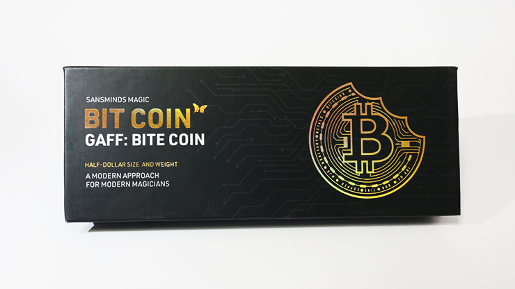 Bit Coin Gaff: Bite Coin (Gold) by SansMinds Creative Lab Trick