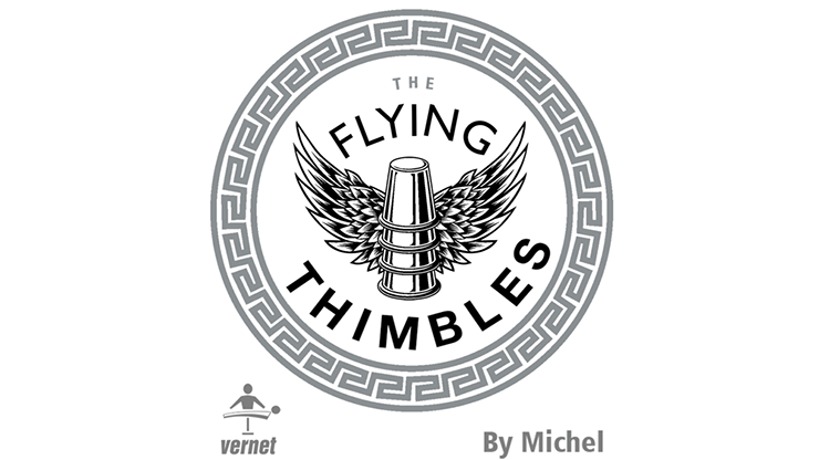 The Flying Thimbles (Gimmick and Online Instructions) by Vernet Magic Trick