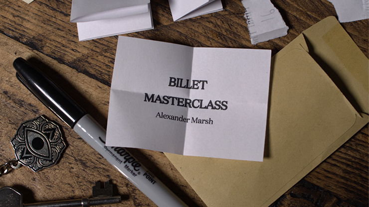 Billet Masterclass (Online Instructions plus Materials) by Alexander Marsh and The 1914 Trick