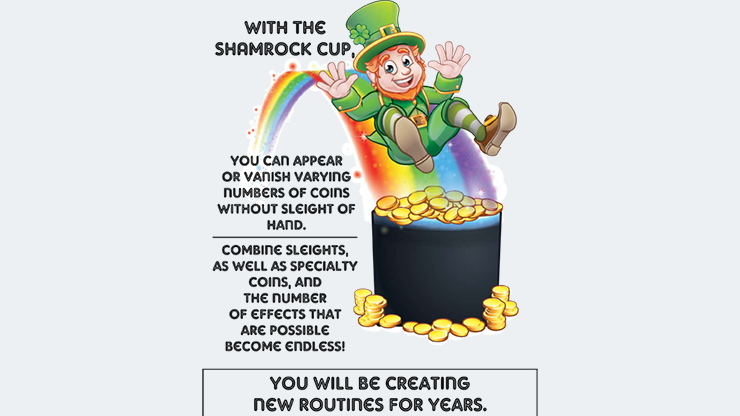 SHAMROCK CUP Quarter by Chazpro Magic Trick